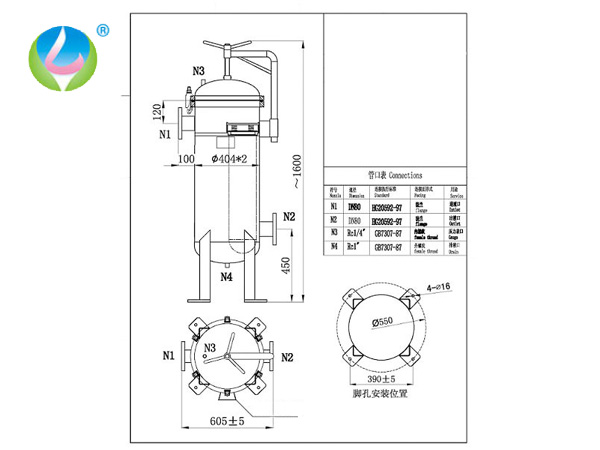 袋式過濾器結構